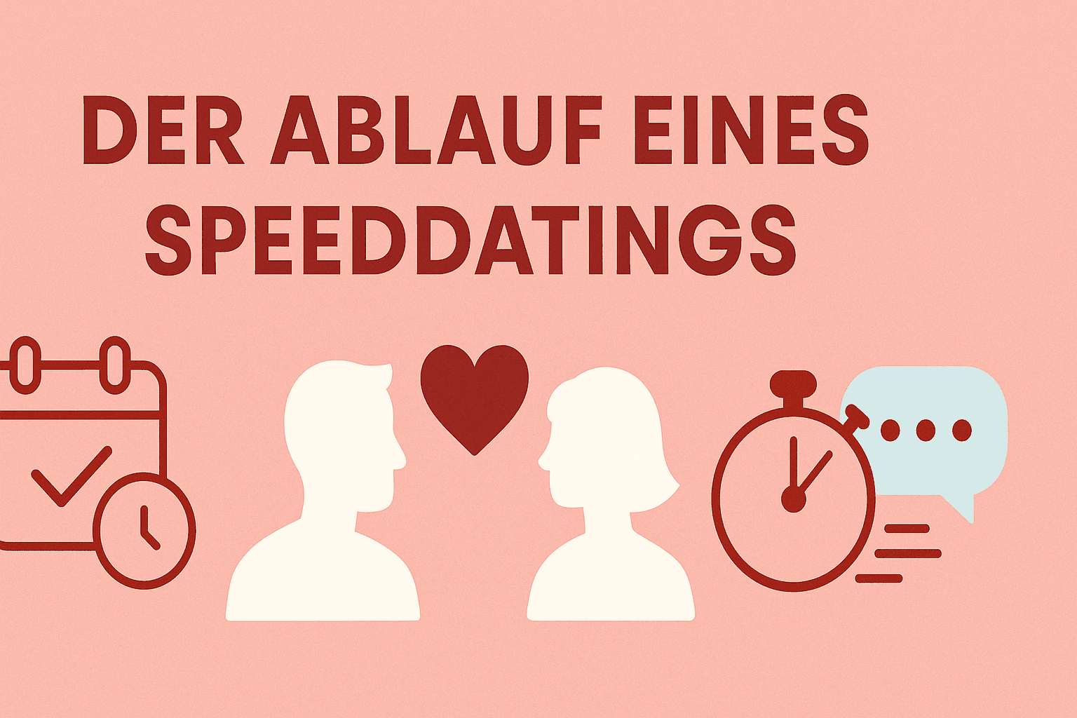 Ablauf eines Speeddating inkl. Checkliste und Do’s & Don’ts