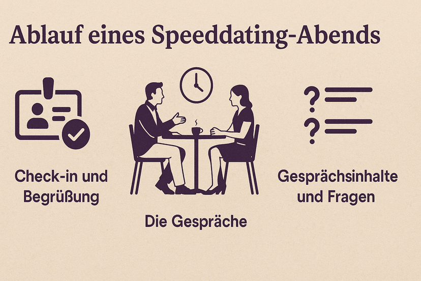 Ablauf des Speeddating Abends