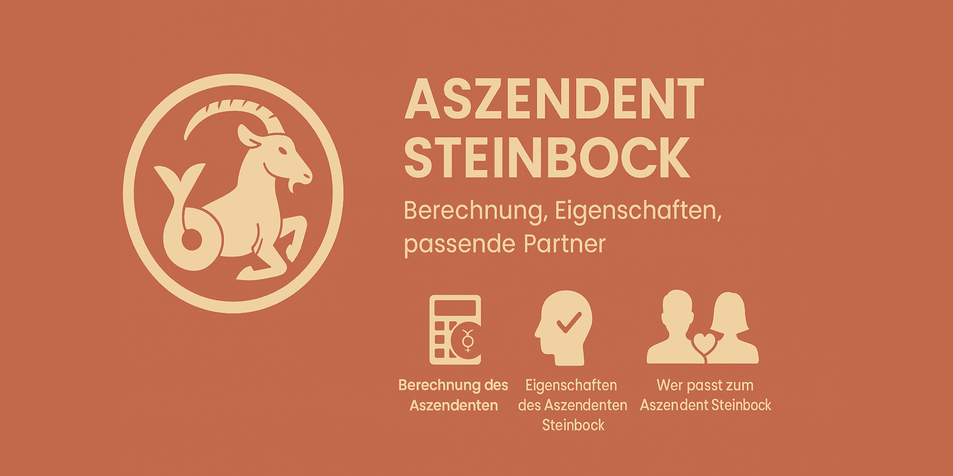 Aszendent Steinbock: So wirkt deine starke, zurückhaltende Art auf andere – und in der Liebe ♑️🐐✨
