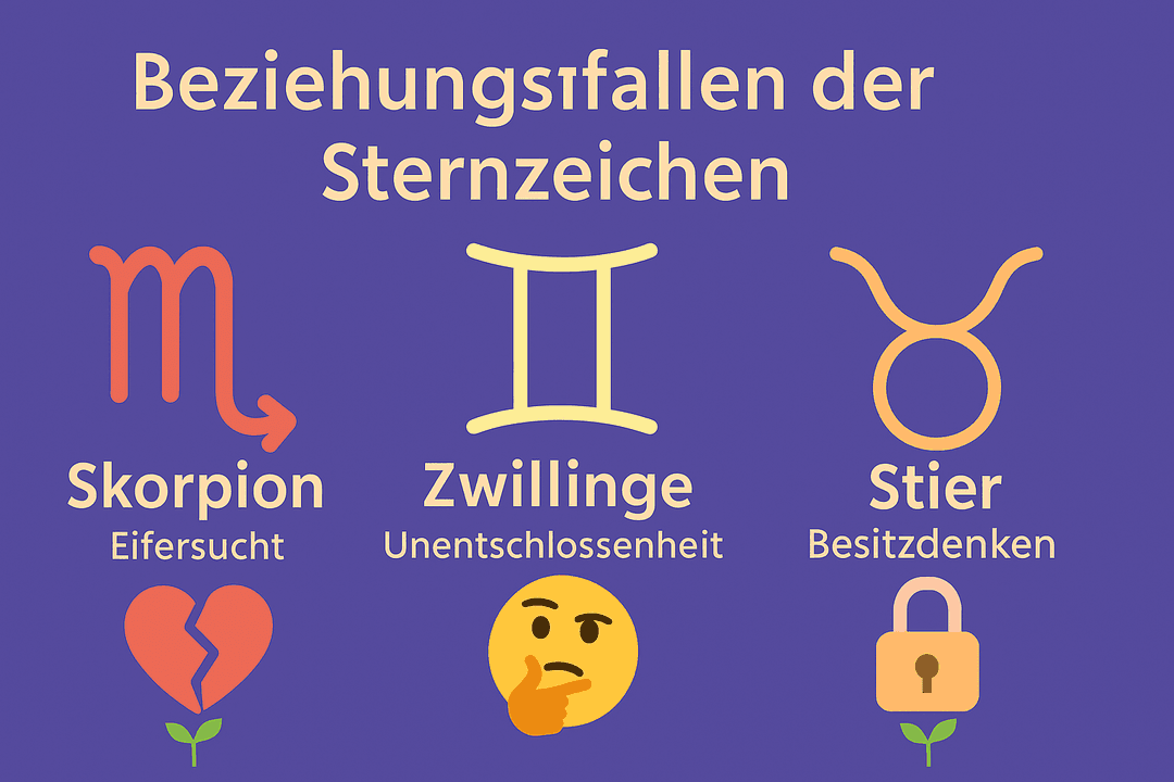 Die Schattenseiten der Liebe: Beziehungsfallen der Sternzeichen