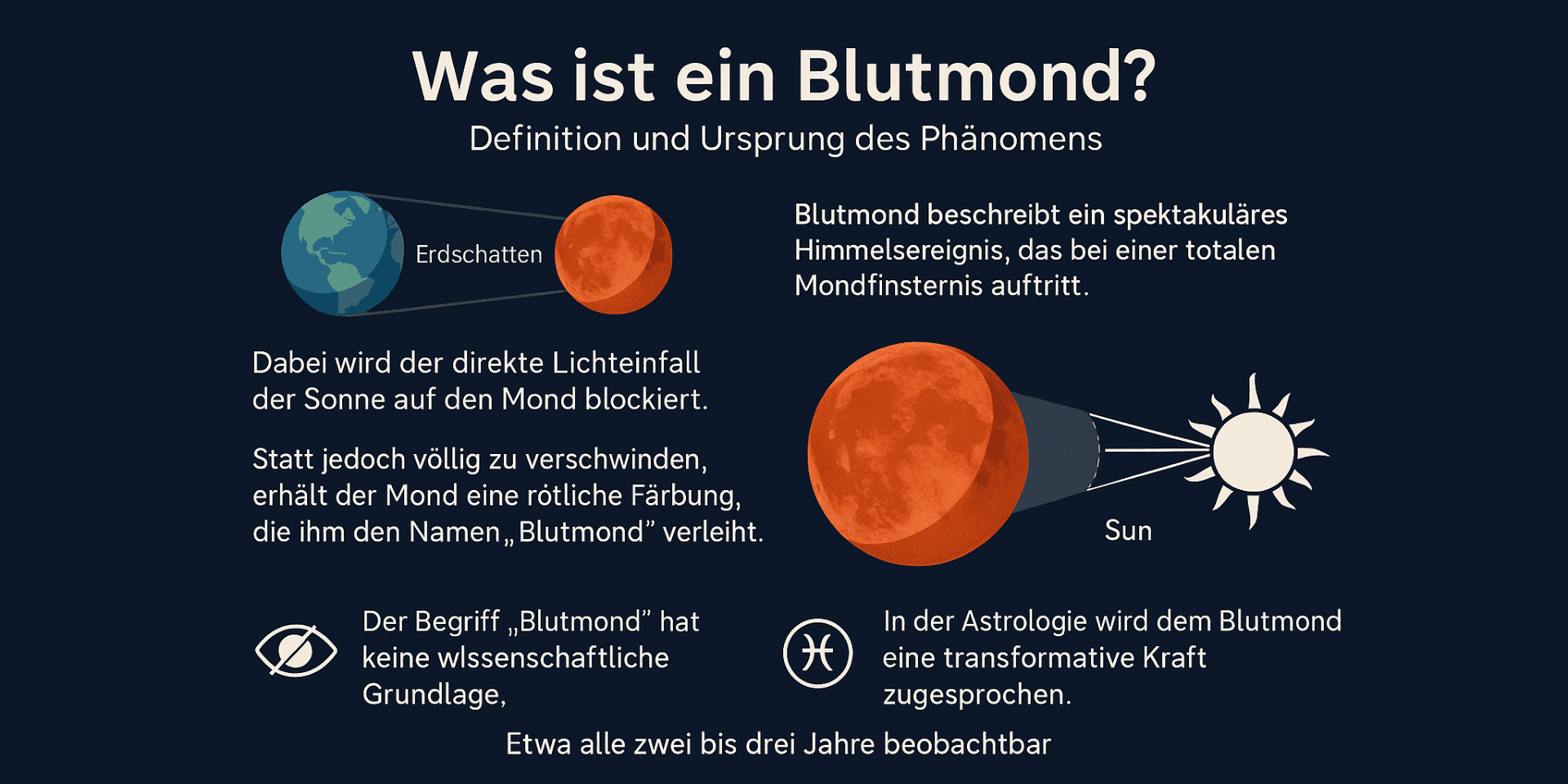 Blutmond & Sternzeichen: So verändert er dein Liebesleben, deine Gefühle & deine Entscheidungen 🌕✨