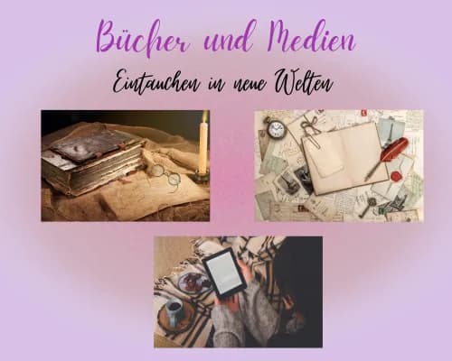 Bücher und Medien für die Freundin