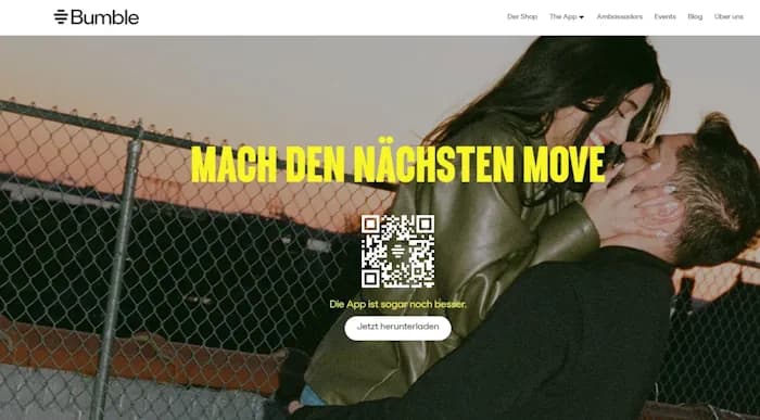 Bumble. Kostenlose Dating App. Testbericht.