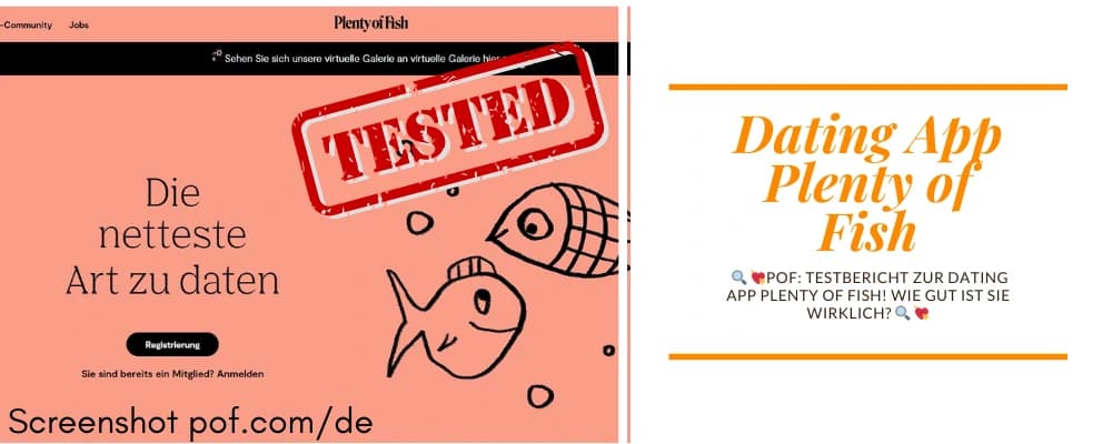 Dating App Plenty of Fish im großen Testbericht
