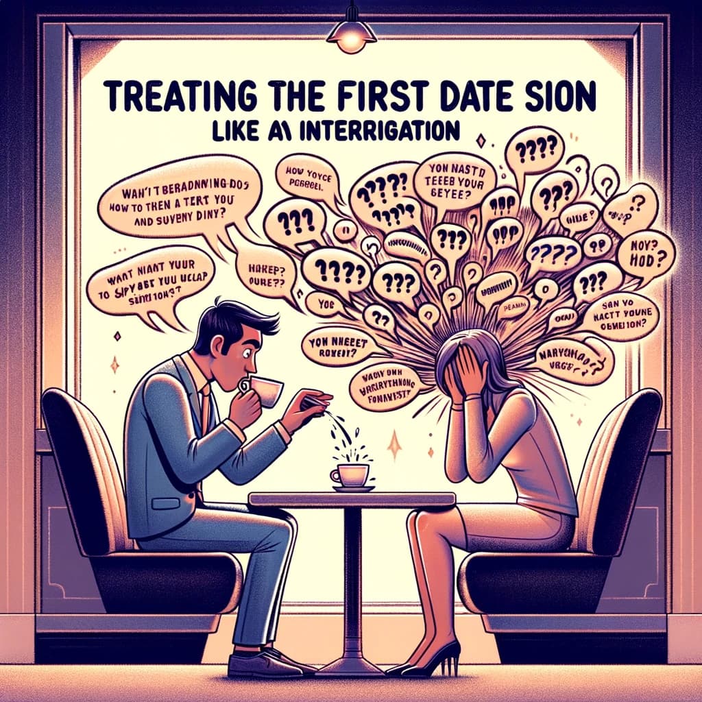 Datingfehler: Das erste Date ist kein Verhör