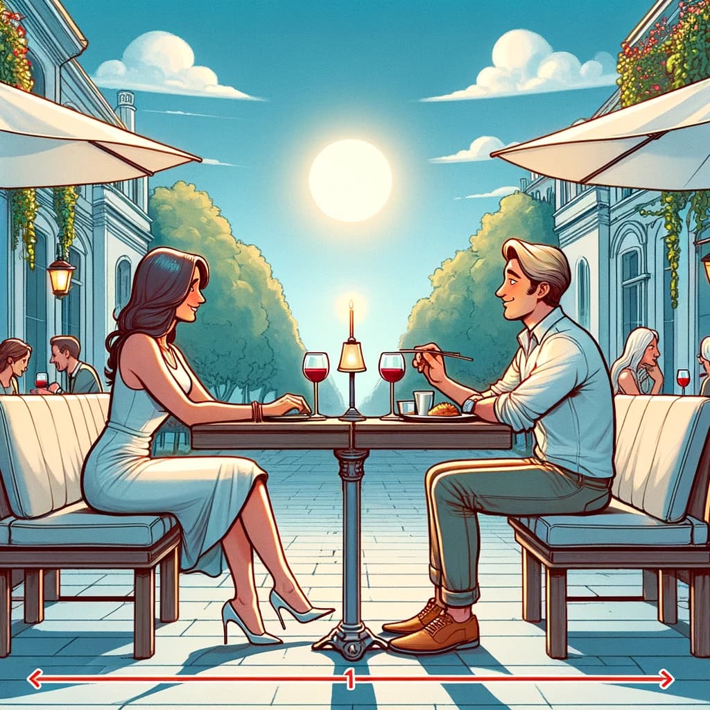 Datingfehler: Körperkontakt vernachlässigen