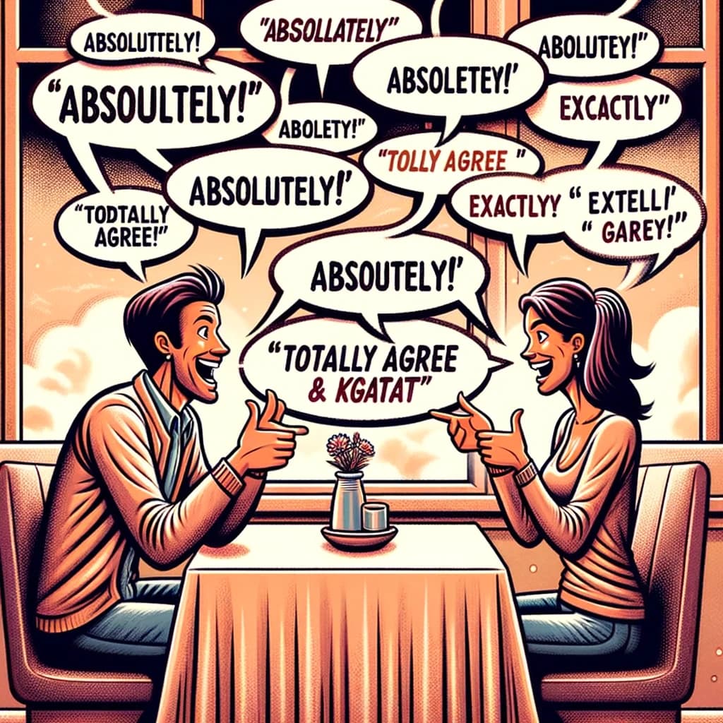 Datingfehler: Nicht nach dem Mund reden