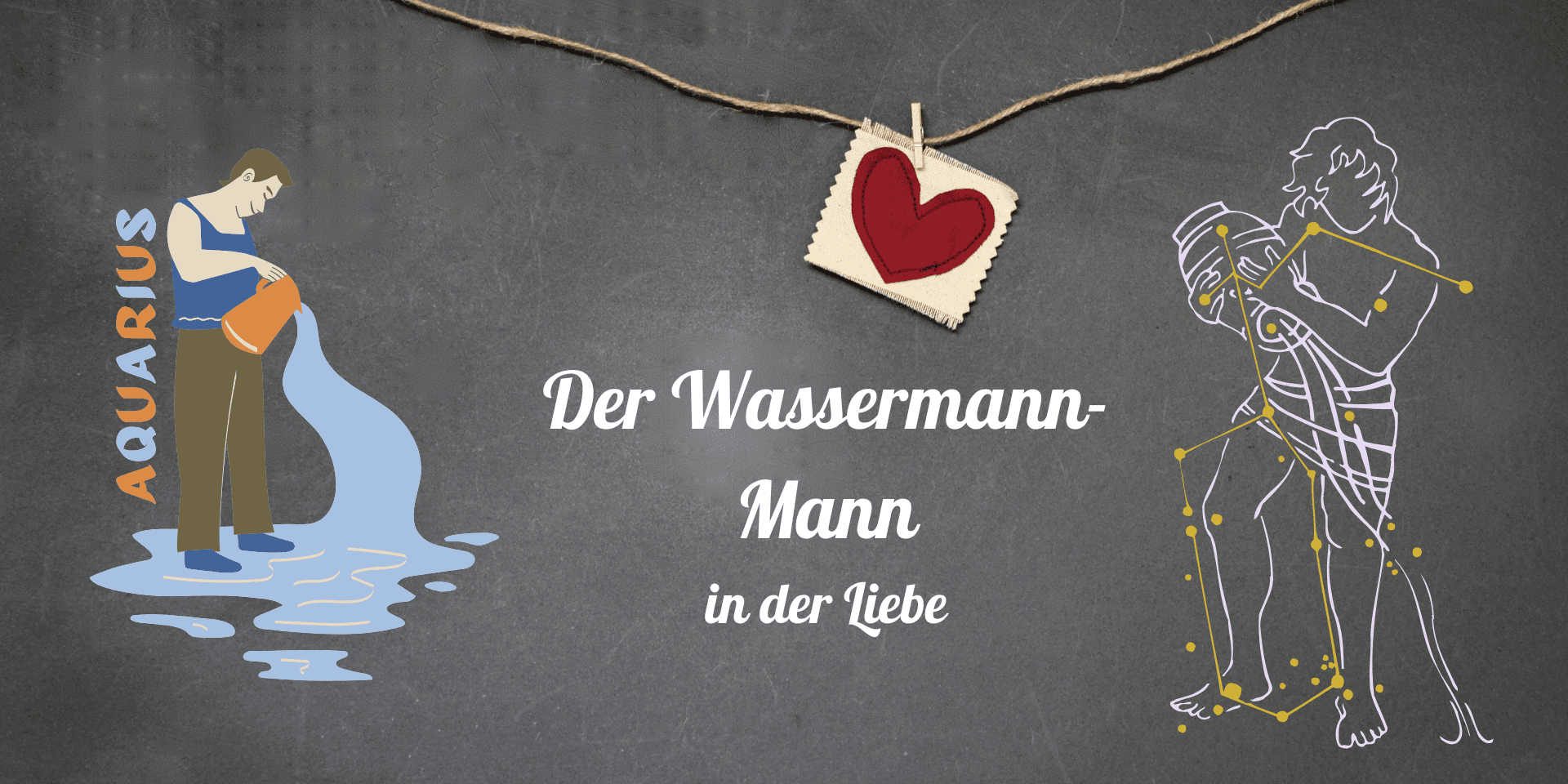 Wassermann-Mann erobern: So faszinierst du den freiheitsliebenden Visionär und gewinnst sein Herz ♒️💫