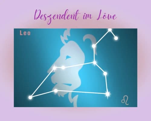 Wie der Deszendent im Löwe deine Beziehungen prägt