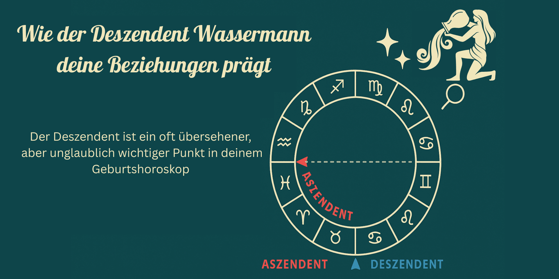 Deszendent Wassermann: So beeinflusst er deine Sehnsucht nach Freiheit & Liebesdynamik ♒️🌟