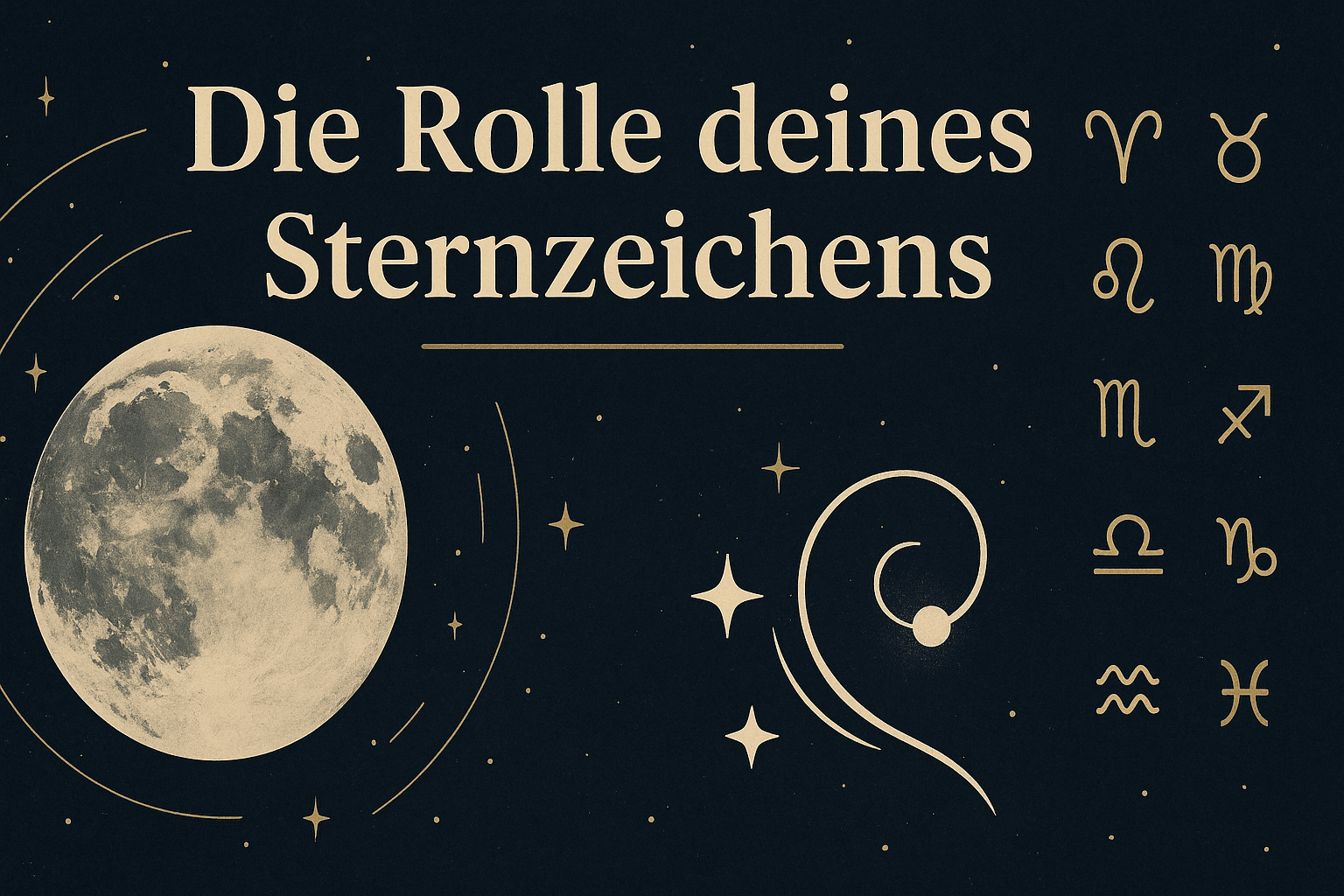Die Rolle deines Sternzeichens – Warum der Vollmond nicht alle gleich trifft