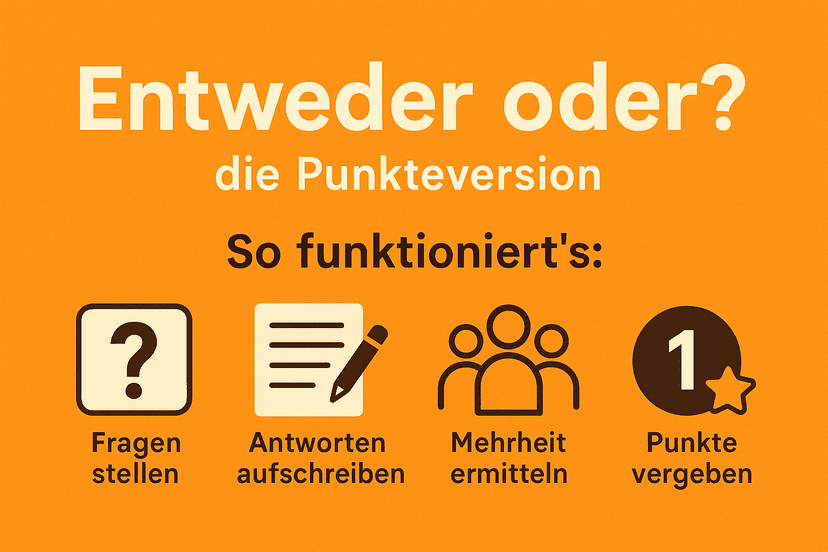 Entweder oder Fragen als Punktesystem