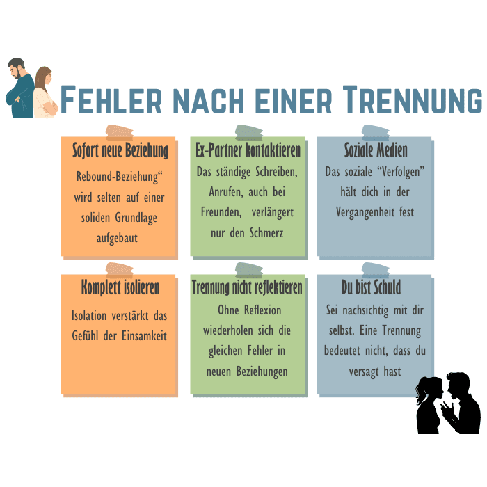 Diese Fehler solltest du nach einer Trennung vermeiden