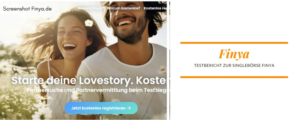 Finya - 📝 Testbericht zur kostenlosen Singlebörse 💰 Preise, ✨ Leistungen, 🔧 Funktionen