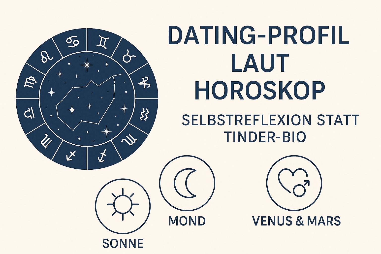 Dating-Profil laut Horoskop