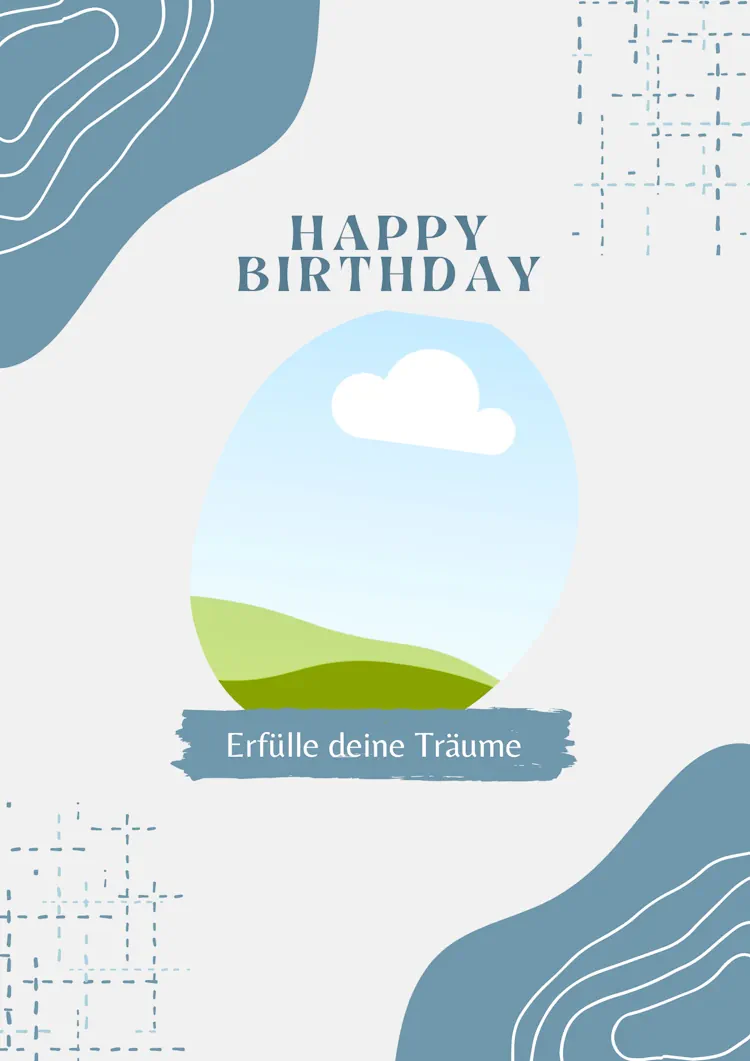 Kostenlose Geburtstagskarten mit Texten zum Download