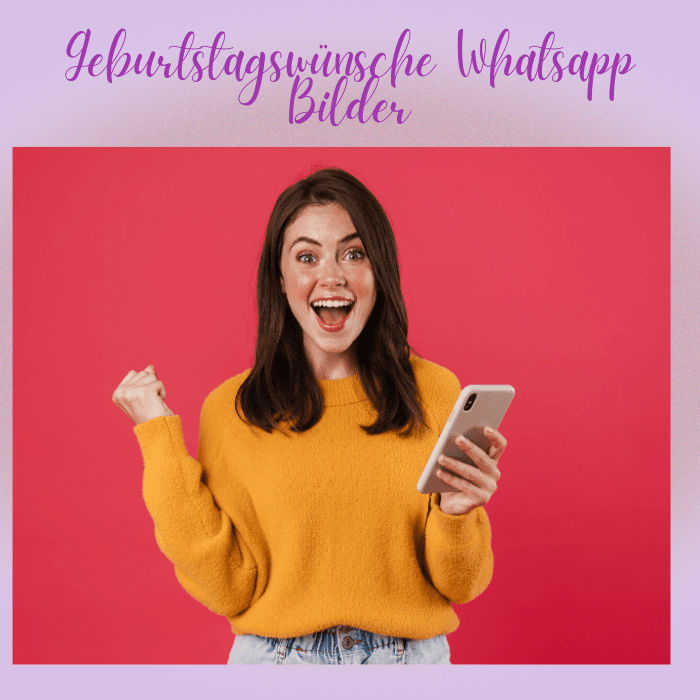 Geburtstagswünsche WhatsApp-Bilder