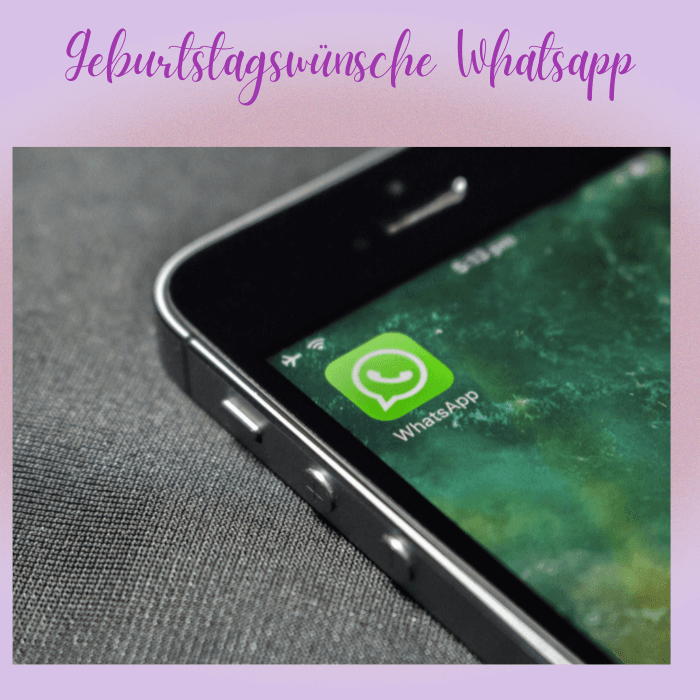 Geburtstagswünsche Whatsapp
