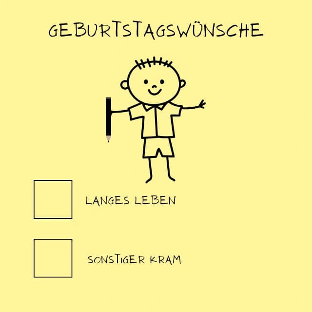 Lustige Geburtstagswünsche per Whatsapp zum kostenlosen Download als Bild