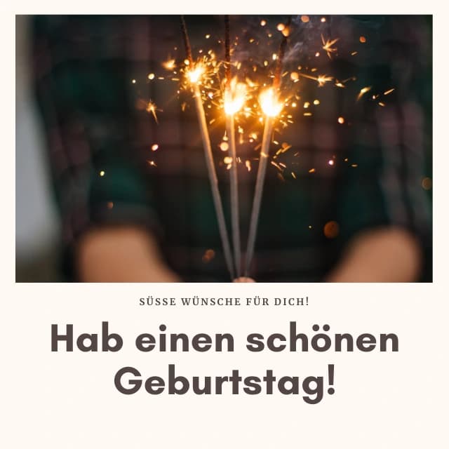 Romantische Geburtstagswünsche per Whatsapp zum kostenlosen Download als Bild.