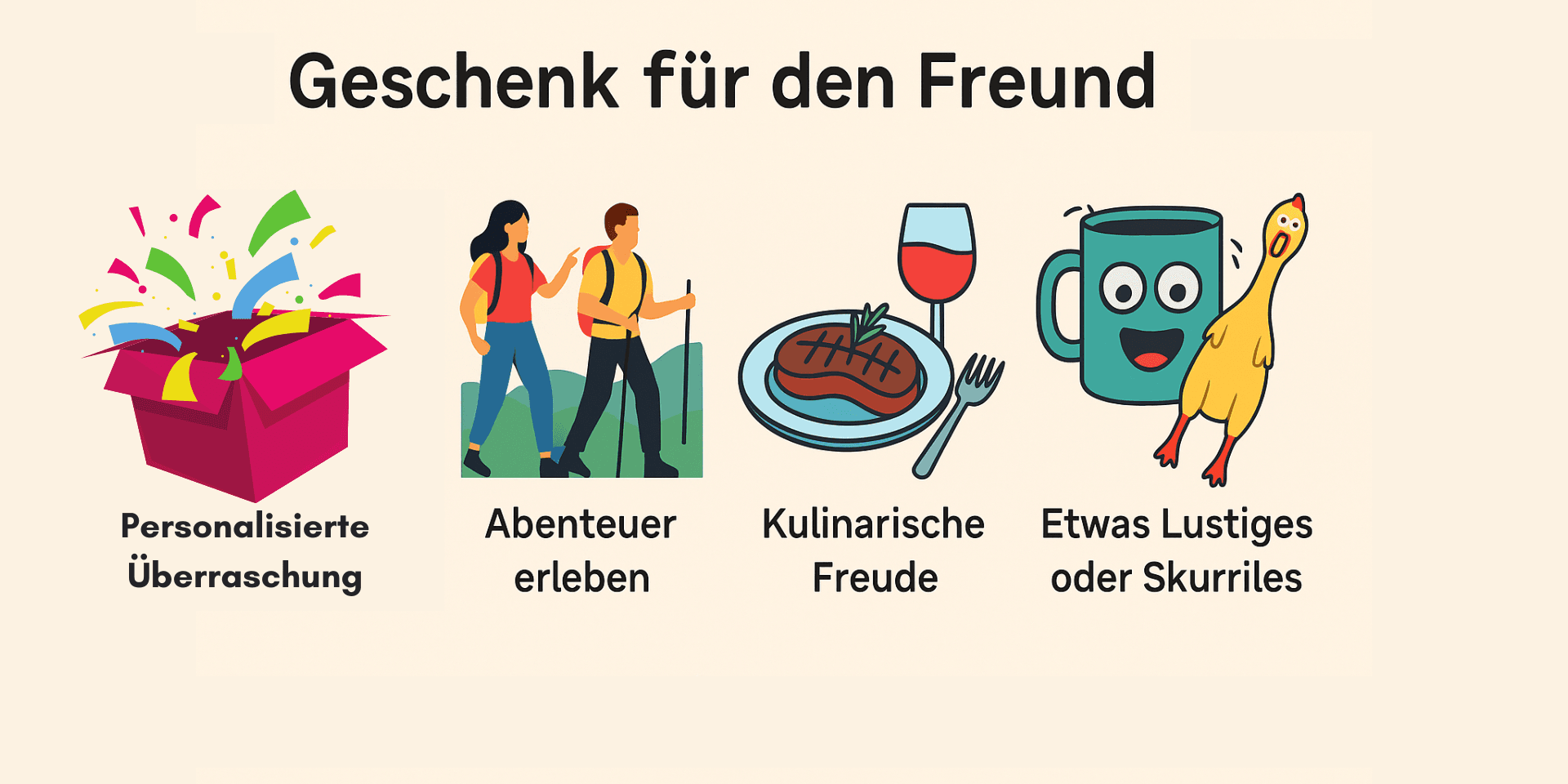 Geschenk für Freund: Kreative & liebevolle Ideen für jeden Anlass 🎁❤️