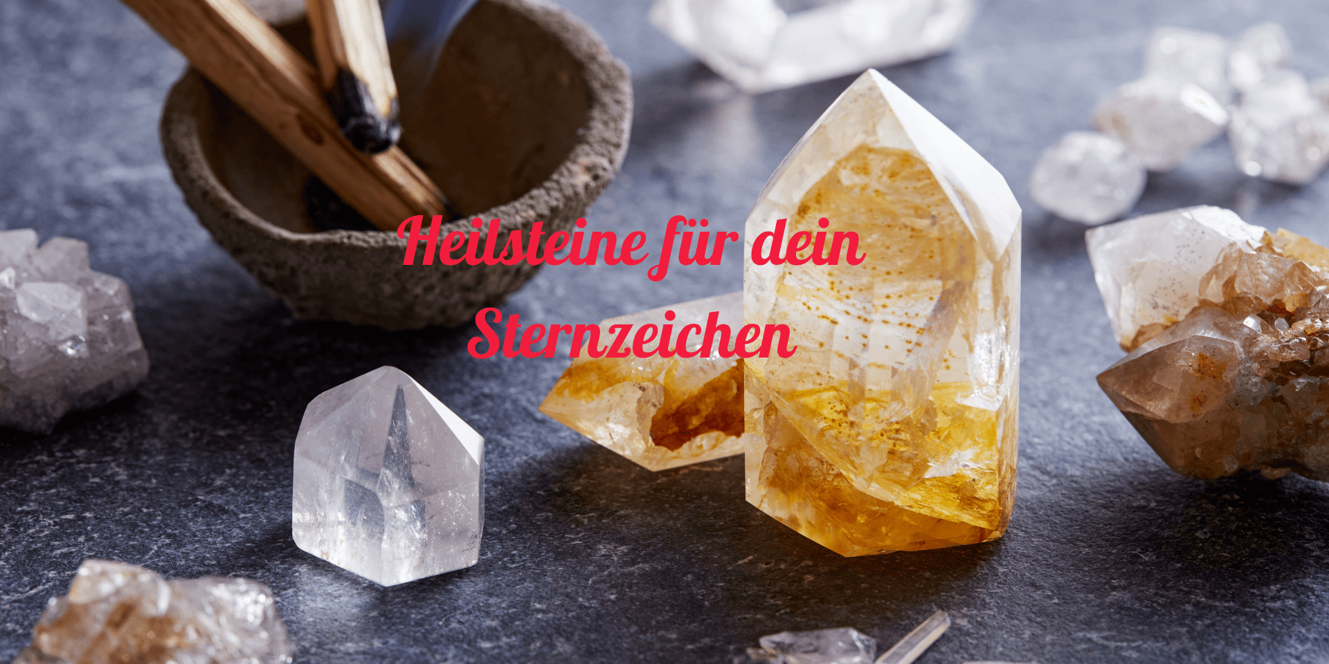 Glückssteine für dein Sternzeichen: Finde den Stein, der dich in Liebe & Leben stärkt 💎✨♈️♋️♑️