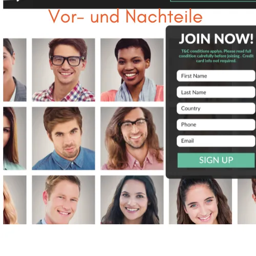 Vor- und Nachteile kostenloser Singlebörsen