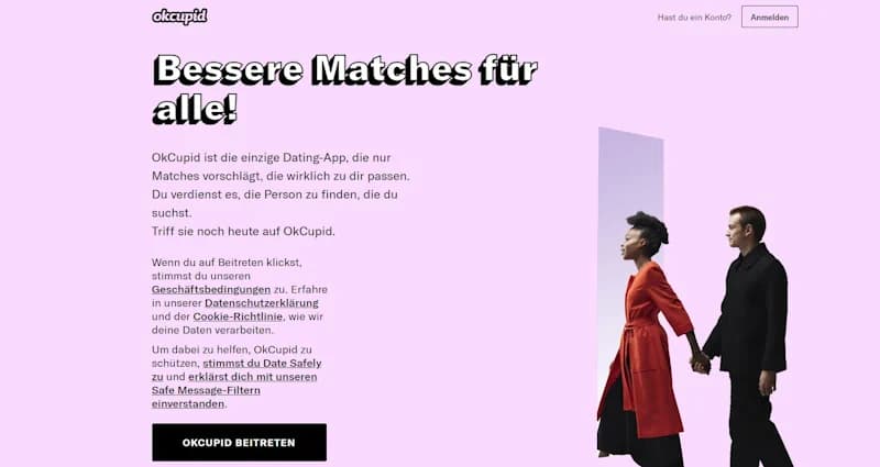 OKCupid. Kostenlose Dating App. Testbericht