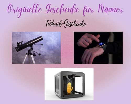 Originelle Geschenke für Männer - Technik Geschenke