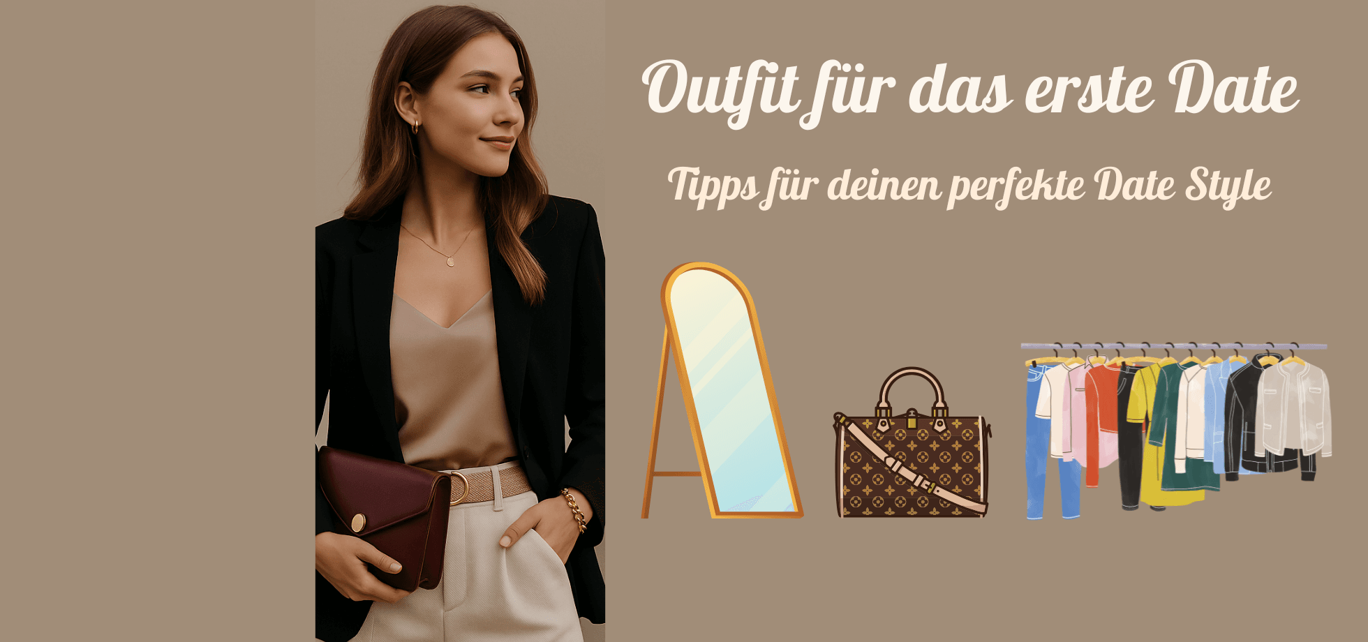 Outfit fürs erste Date 💘 – So ziehst du dich an, um dich wohlzufühlen und Eindruck zu machen!