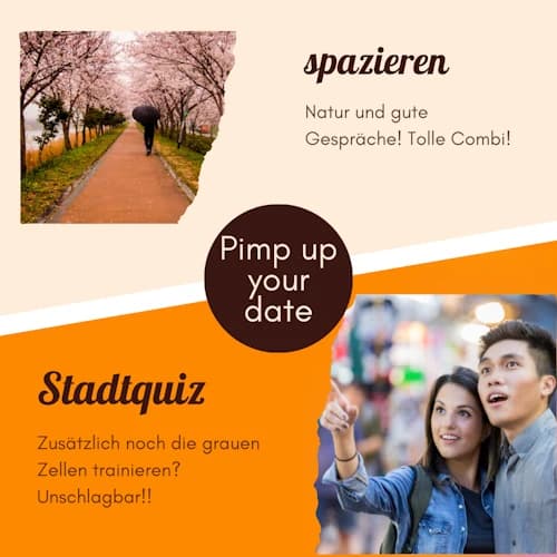 Pimp-my-Date beim Spazierengehen