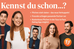 🎤💘 Kennst du schon...? 🤫 Pitchen statt swipe-fails. Das neue Verkuppeln...  bringt Herzklopfen zurück – ehrlich & charmant! 💥👀
