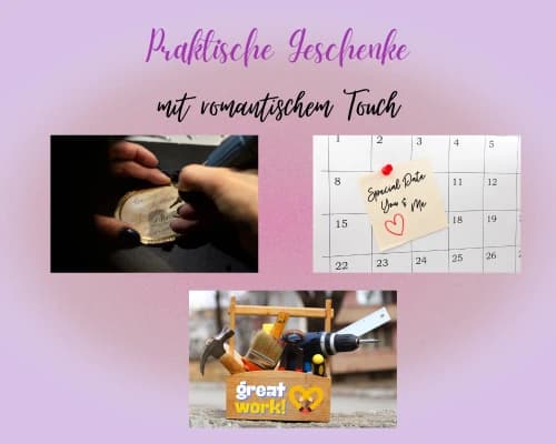 Praktische Geschenke mit romantischem Touch für Männer