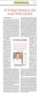 Artikel der rheinischen Post über Face to Face
