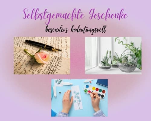 Selbstgemachte Geschenke für Frauen