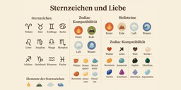 Sternzeichen verstehen: So beeinflussen sie deine Persönlichkeit & Liebesbeziehungen ✨