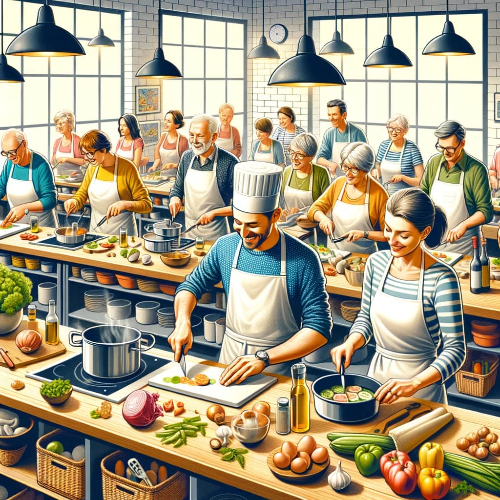 Singles treffen in der Nähe bei Kochkursen