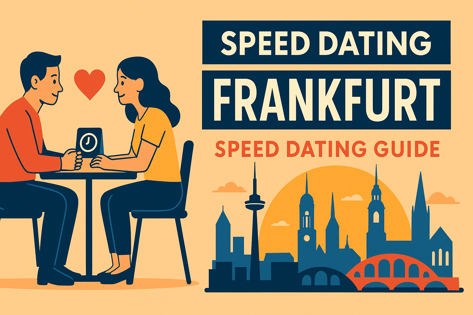 Speeddating Frankfurt – Der Guide zum Speeddating Frankfurt