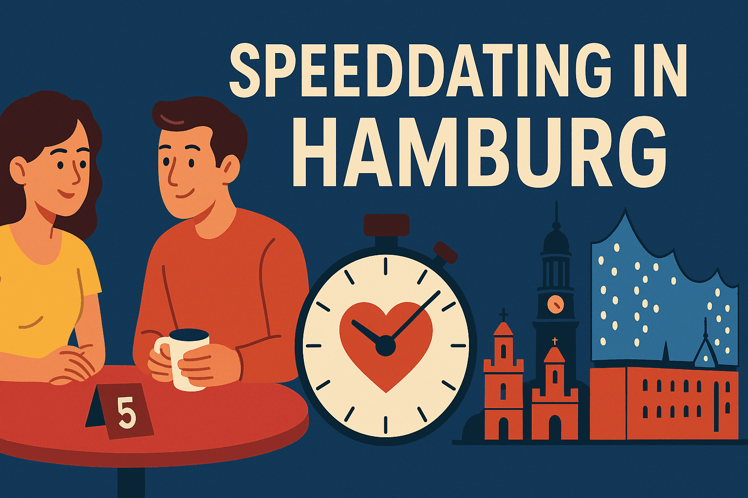 Speeddating Hamburg – Der Guide zum Speeddating Hamburg