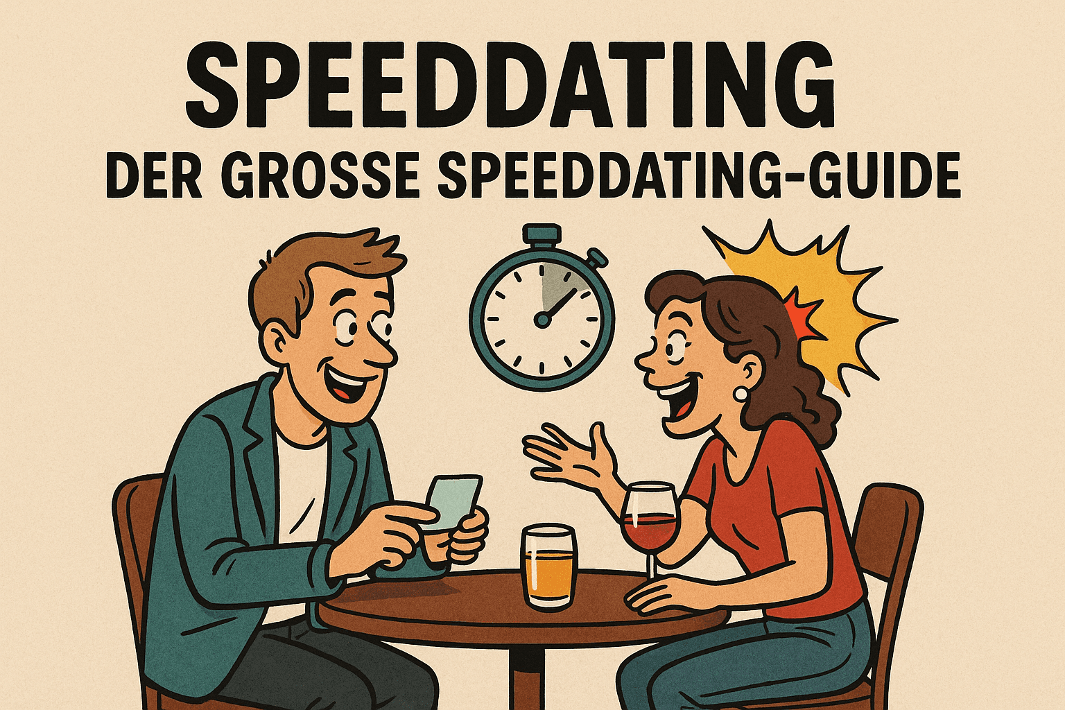 7 Minuten, 1 Funke 💥💘 Der große Speeddating-Guide für Neugierige & Mutige 🕒💬