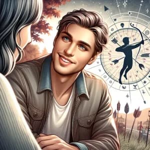 Schütze Mann in der Kennenlernphase