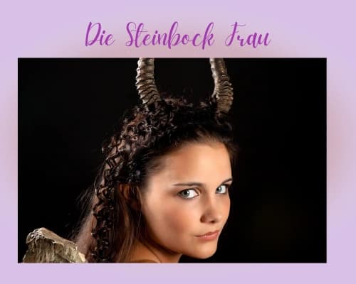 Die Sternzeichen Steinbock Frau