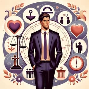 Eigenschaften eines Sternzeichen Waage Mann