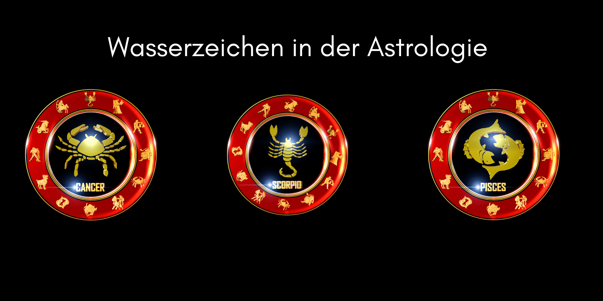 Wasserzeichen in der Liebe: So intensiv lieben Krebs, Skorpion & Fische wirklich 🌊♋️♏️♓️