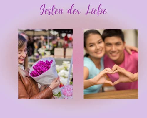 Gesten der WertschĂ€tzung. Kleine und groĂe Zeichen