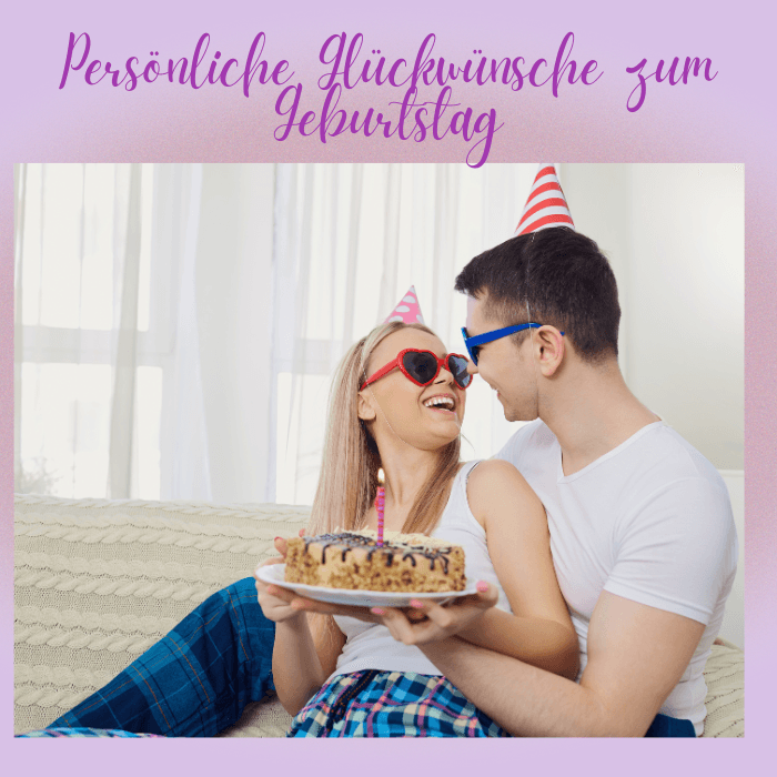 Persönliche Glückwünsche zum Geburtstag