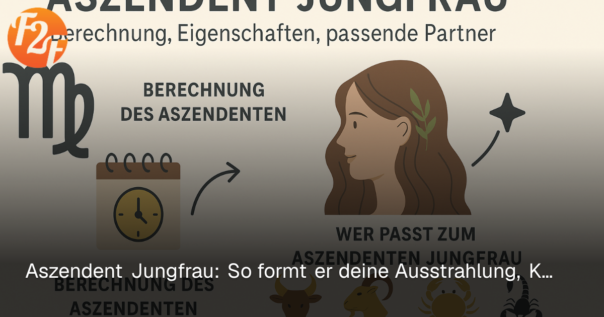 Jungfrau Aszendent Lãwe