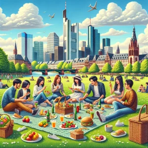 Picknick-in-Frankfurt