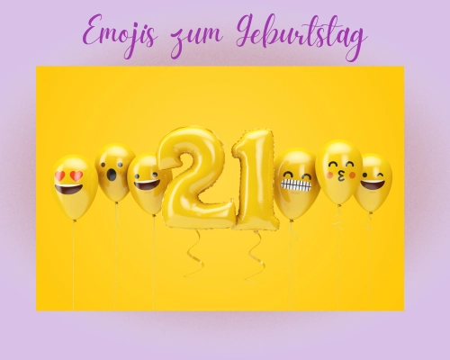 Bedeutung von Emojis zum Geburtstag