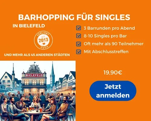 Face to Face Bielefeld, Barhopping für Singles